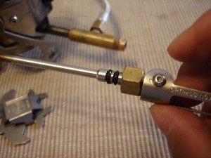 オーリングの劣化確認