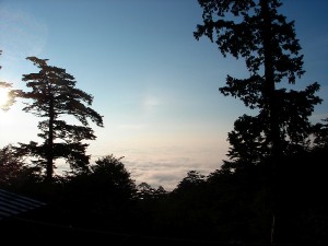 雲の上 雲の上
