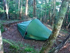 雲取山荘テン場 雲取山荘テン場