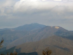 雲取山だ！
