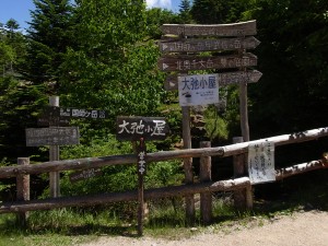 大弛峠 登山口