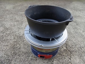 シチリン S-360G ダッチオーブン乗せ